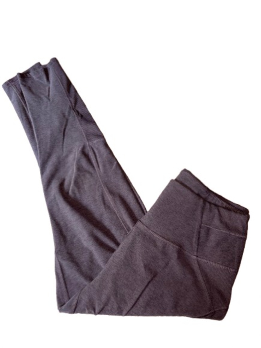 Apana muted plum High-Waist Seamed Leggings size M